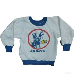 70s Kids Shirt Vintage KC Scouts Hockey Team KANSAS CITY